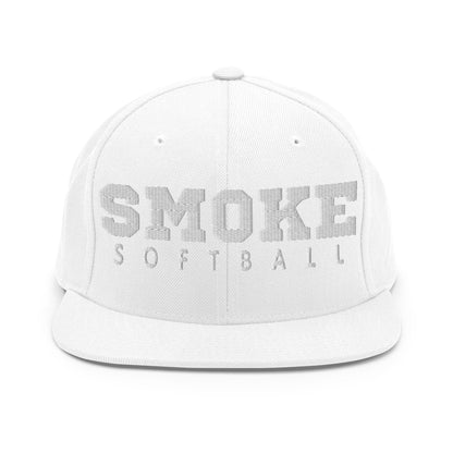 Snapback Hat | Smoke 14U Softball | Modern Script Logo