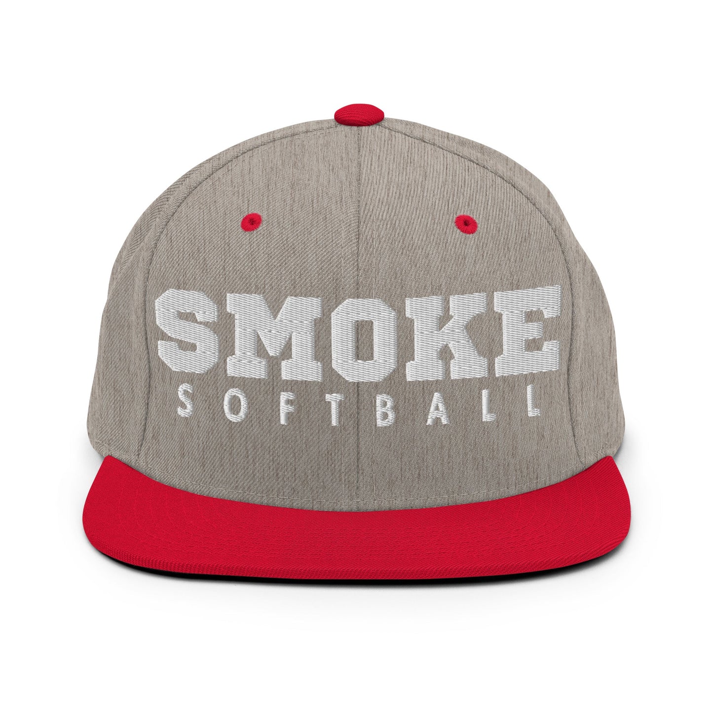 Snapback Hat | Smoke 14U Softball | Modern Script Logo