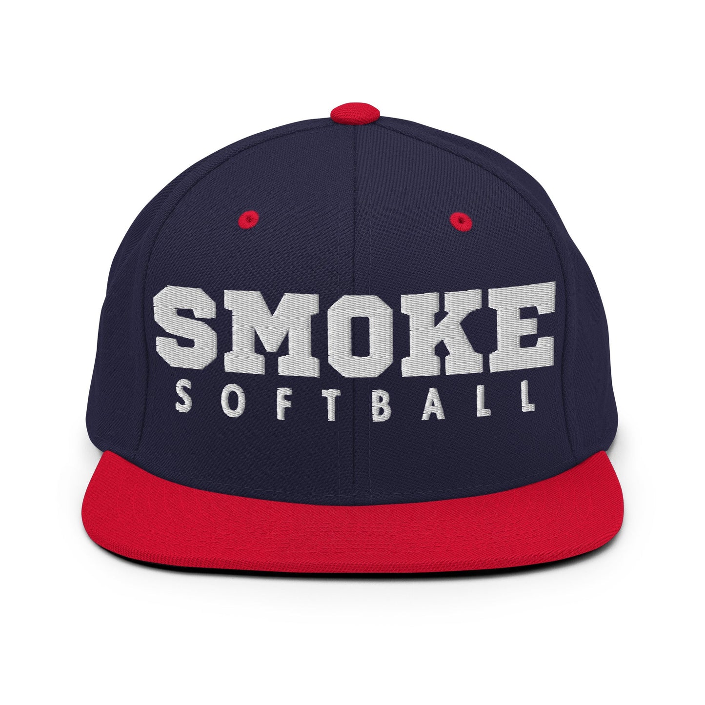 Snapback Hat | Smoke 14U Softball | Modern Script Logo