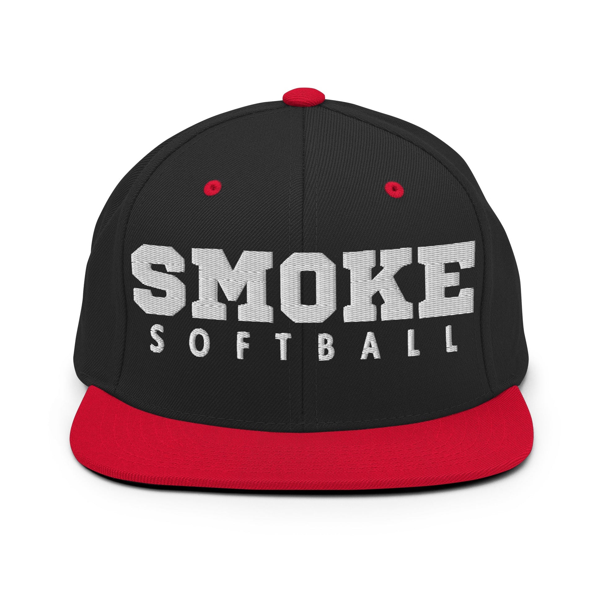 Snapback Hat | Smoke 14U Softball | Modern Script Logo