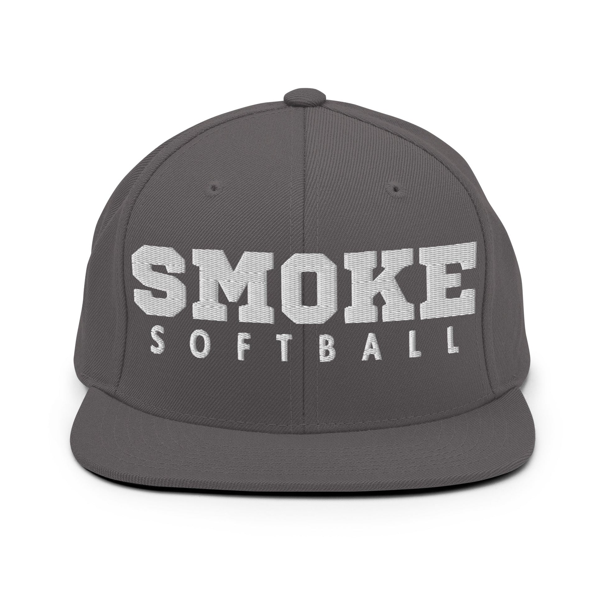 Snapback Hat | Smoke 14U Softball | Modern Script Logo