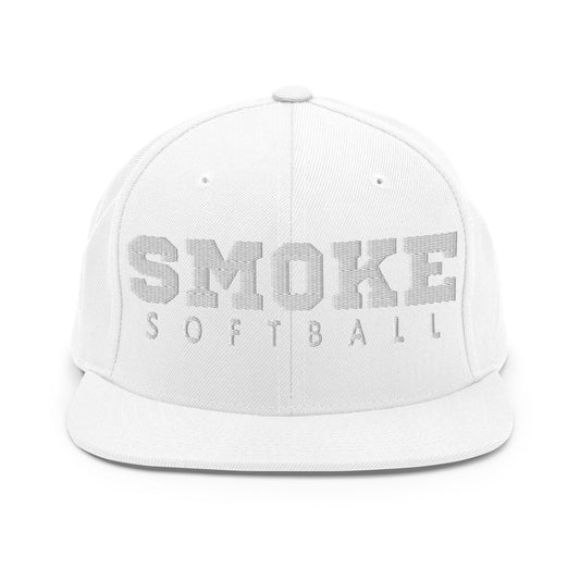 Snapback Hat | Smoke 14U Softball | Modern Script Logo