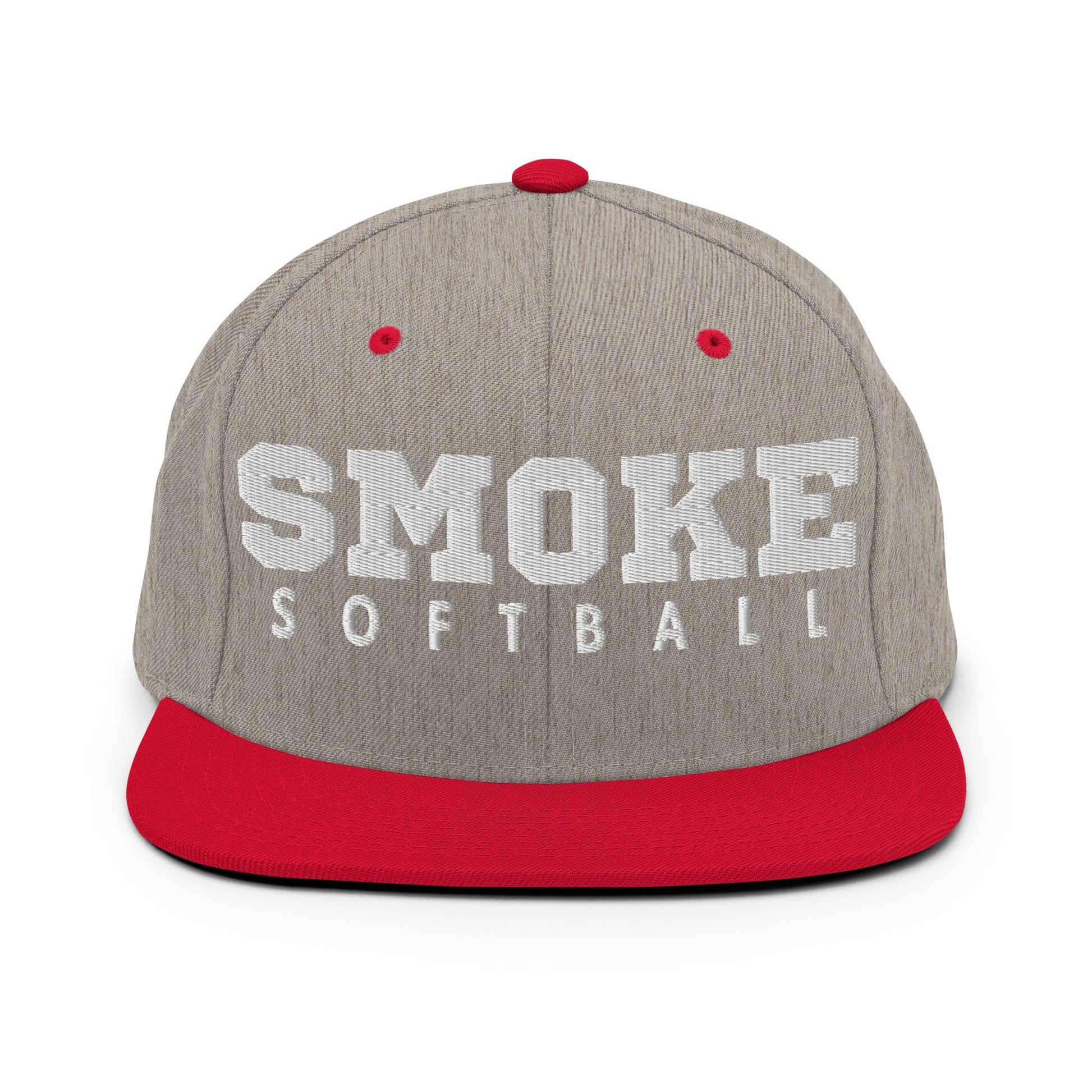 Snapback Hat | Smoke 14U Softball | Modern Script Logo