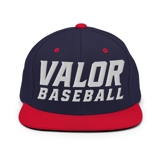 Snapback Hat | South Bend Valor Baseball | Emblem Logo