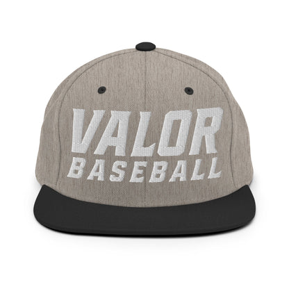 Snapback Hat | South Bend Valor Baseball | Emblem Logo