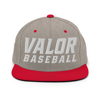 Snapback Hat | South Bend Valor Baseball | Emblem Logo
