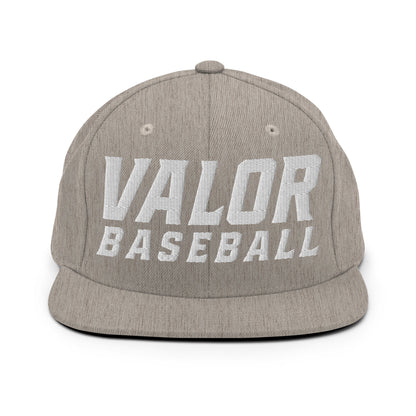 Snapback Hat | South Bend Valor Baseball | Emblem Logo