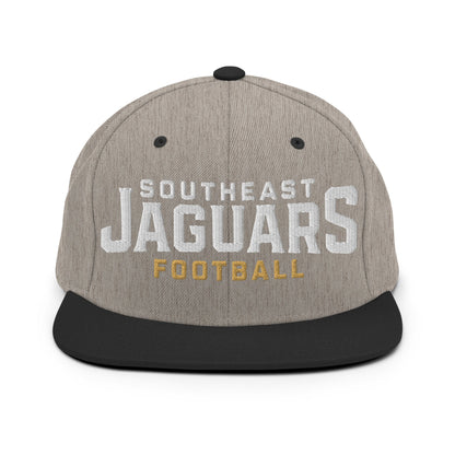 Snapback Hat | Southeast Jaguars | Shield Logo