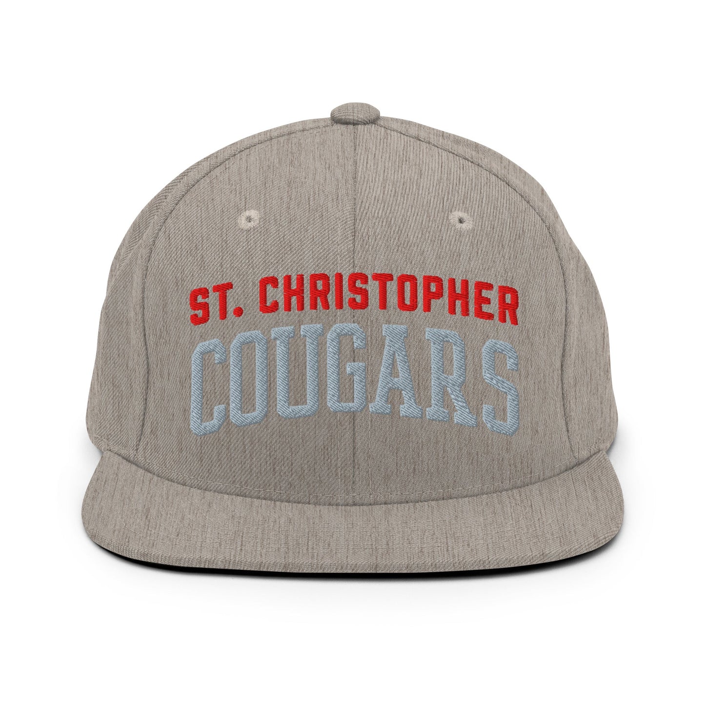 Snapback Hat | St. Christopher Cougars | Classic Logo