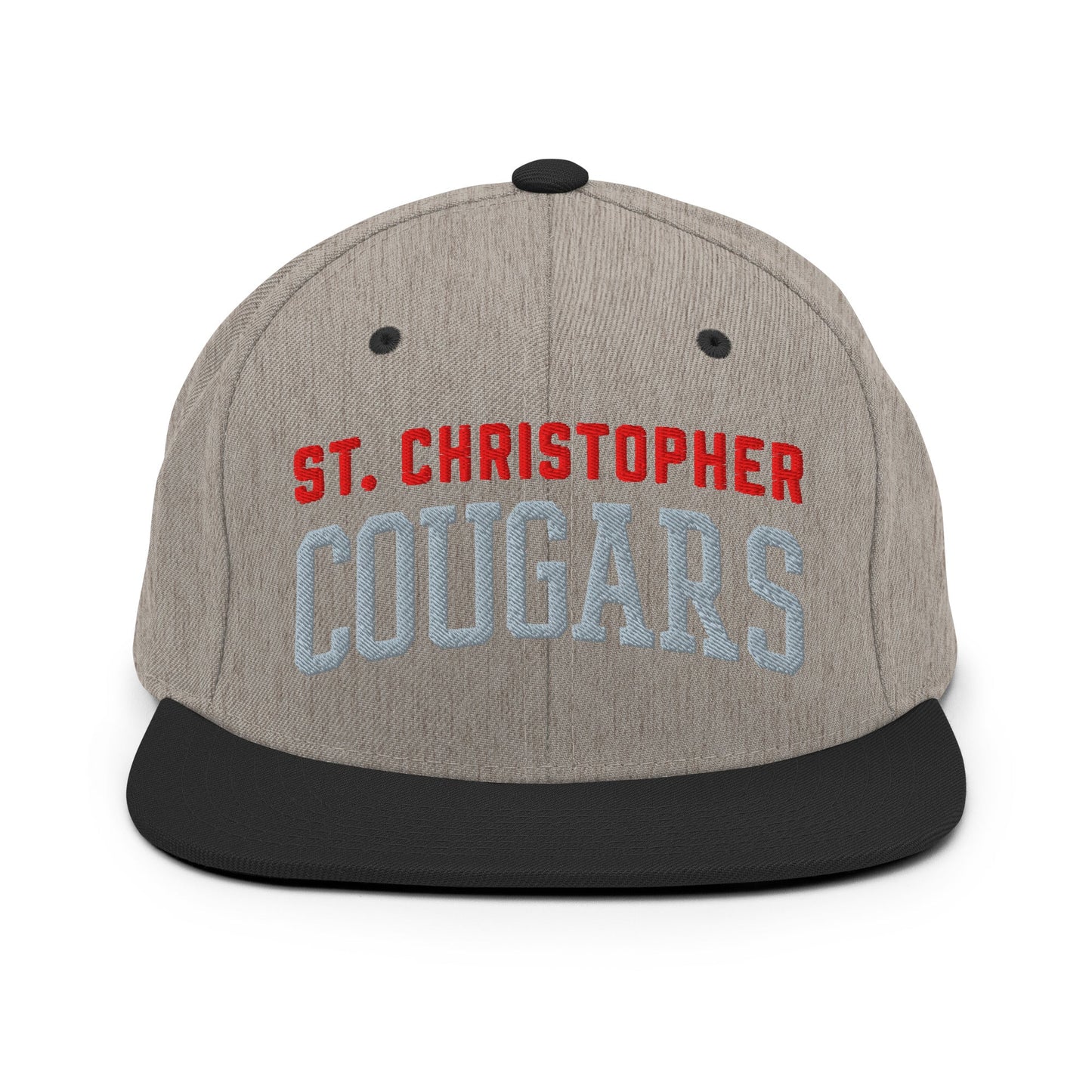 Snapback Hat | St. Christopher Cougars | Classic Logo