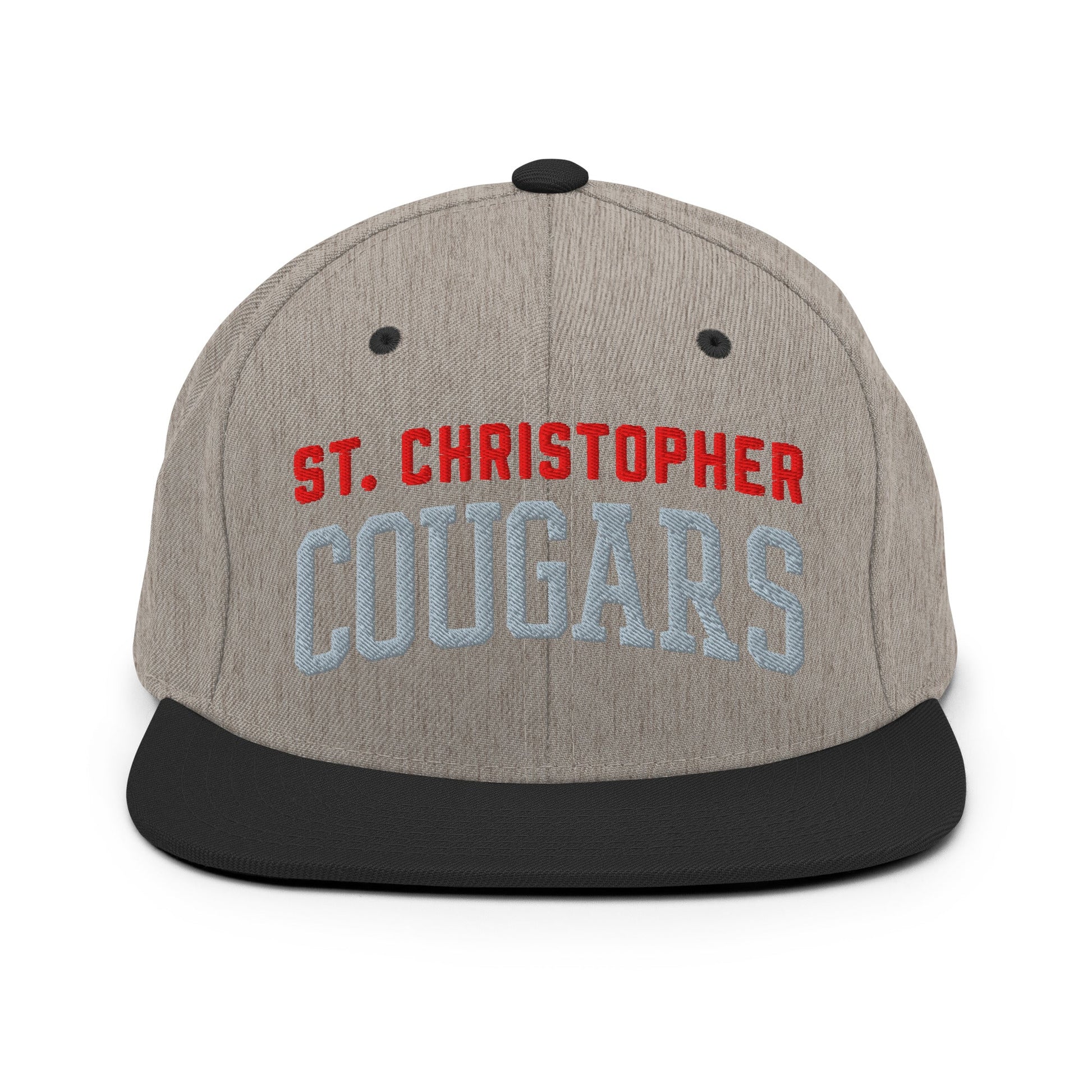 Snapback Hat | St. Christopher Cougars | Classic Logo