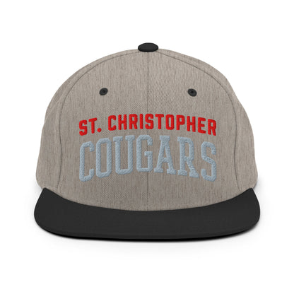 Snapback Hat | St. Christopher Cougars | Classic Logo