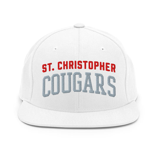 Snapback Hat | St. Christopher Cougars | Classic Logo
