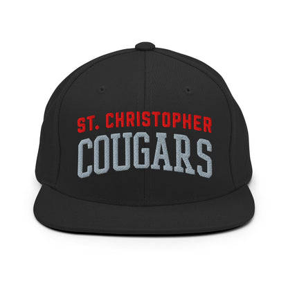 Snapback Hat | St. Christopher Cougars | Classic Logo