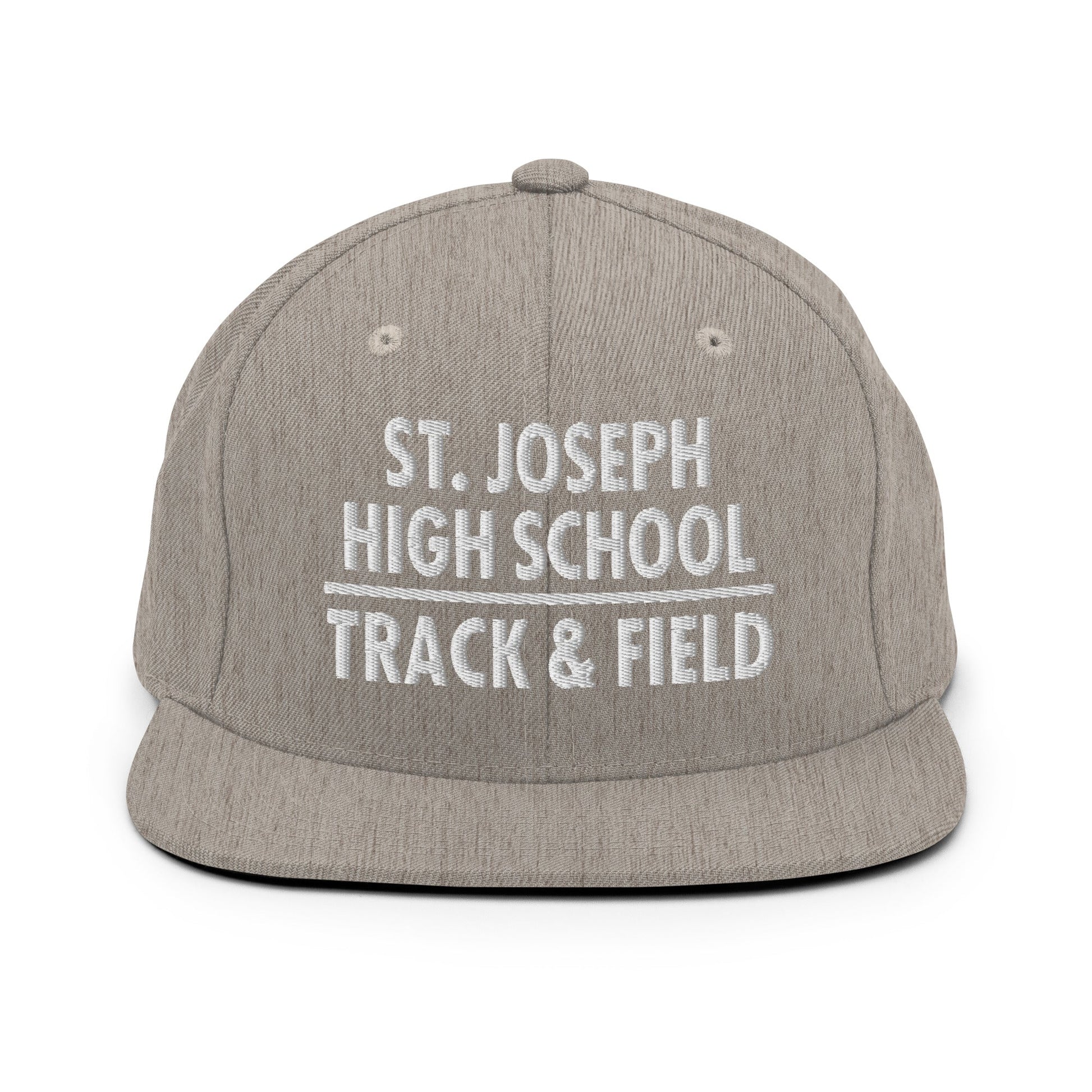 Snapback Hat | St. Joseph High School - Track & Field | Crest Logo