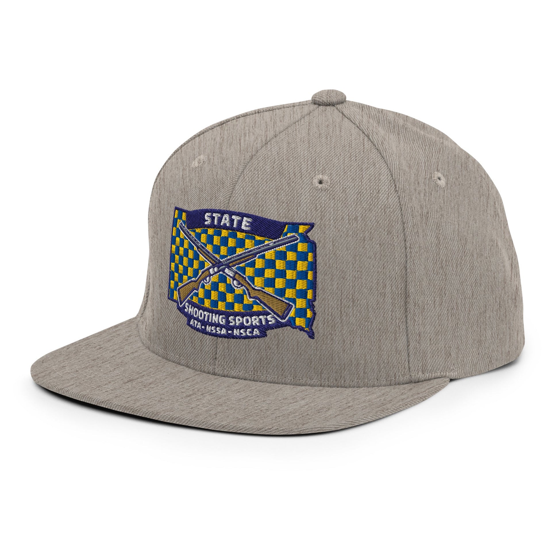 Snapback Hat | State Shooting Sports | Flag Logo