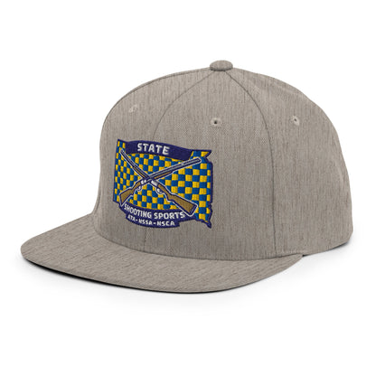 Snapback Hat | State Shooting Sports | Flag Logo