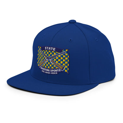 Snapback Hat | State Shooting Sports | Flag Logo