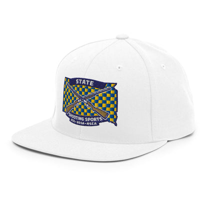 Snapback Hat | State Shooting Sports | Flag Logo