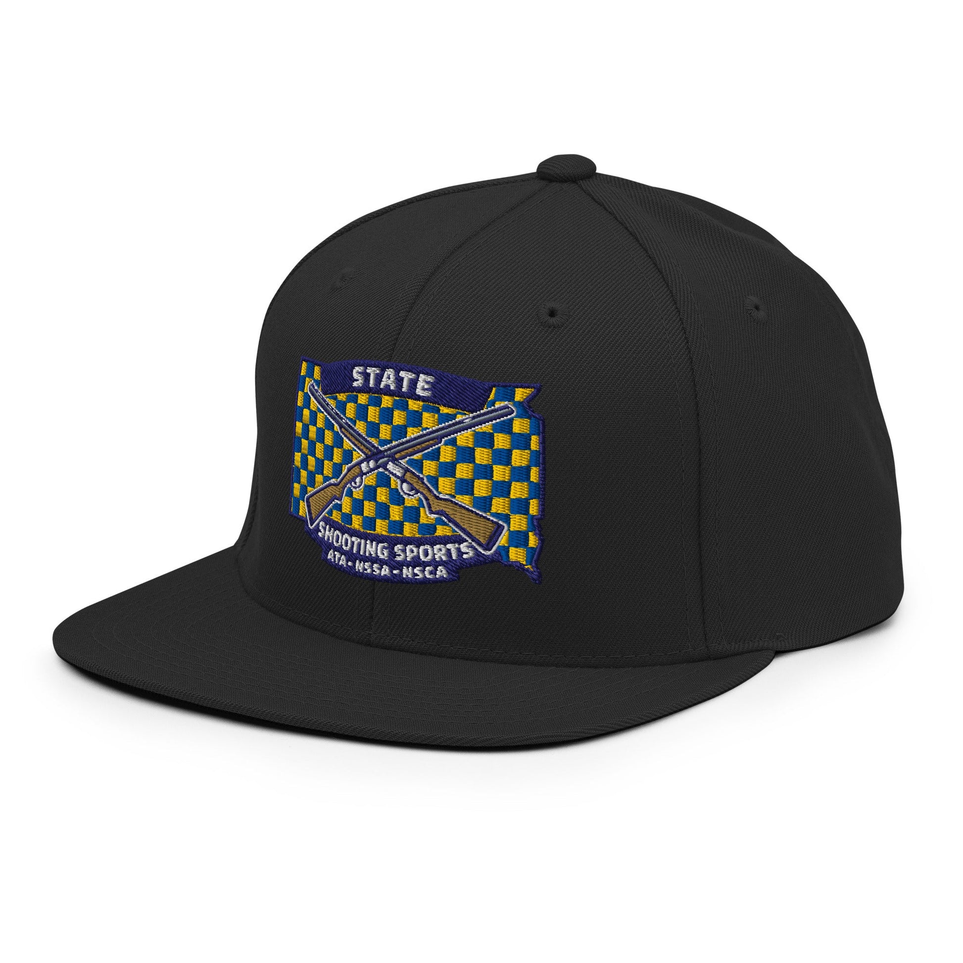 Snapback Hat | State Shooting Sports | Flag Logo