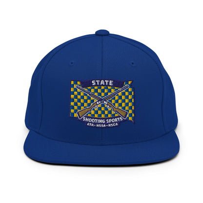 Snapback Hat | State Shooting Sports | Flag Logo
