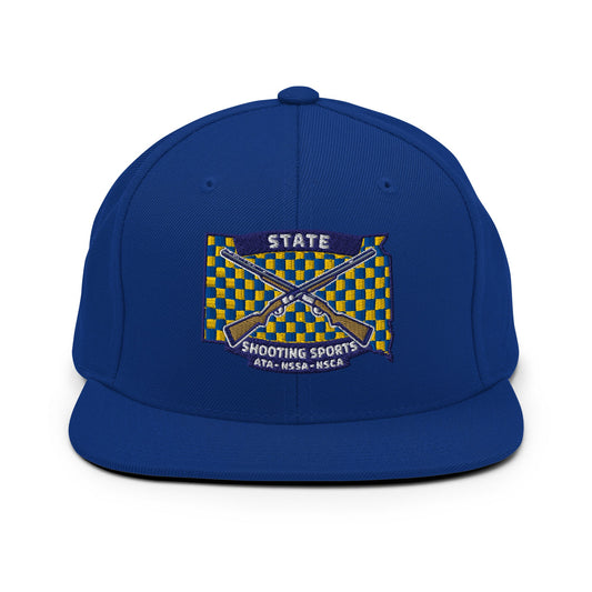 Snapback Hat | State Shooting Sports | Flag Logo