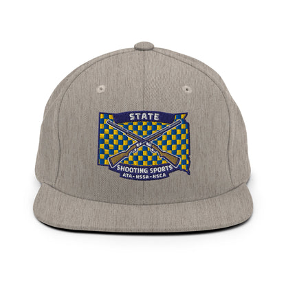 Snapback Hat | State Shooting Sports | Flag Logo