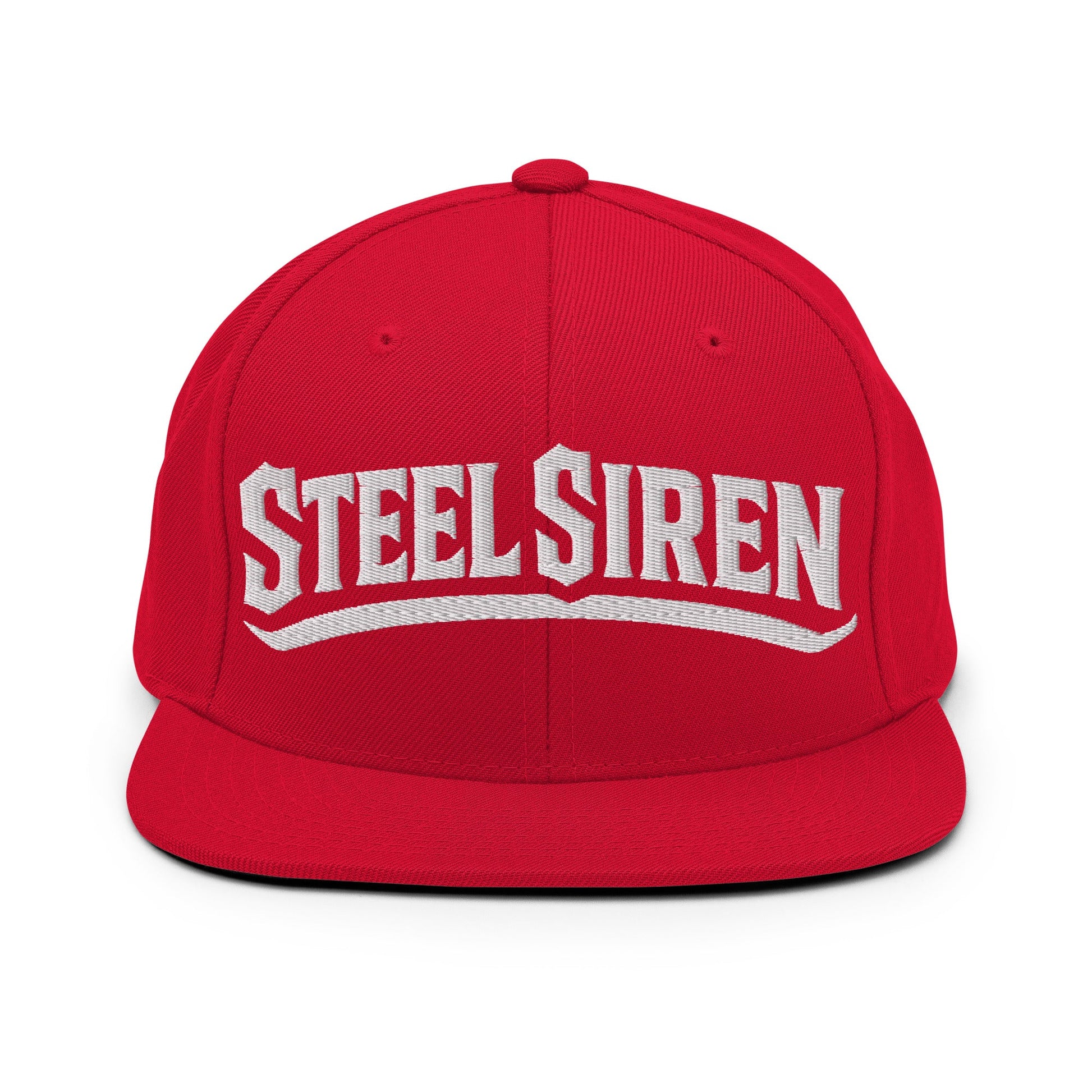 Snapback Hat | STEEL SIREN | Script Logo