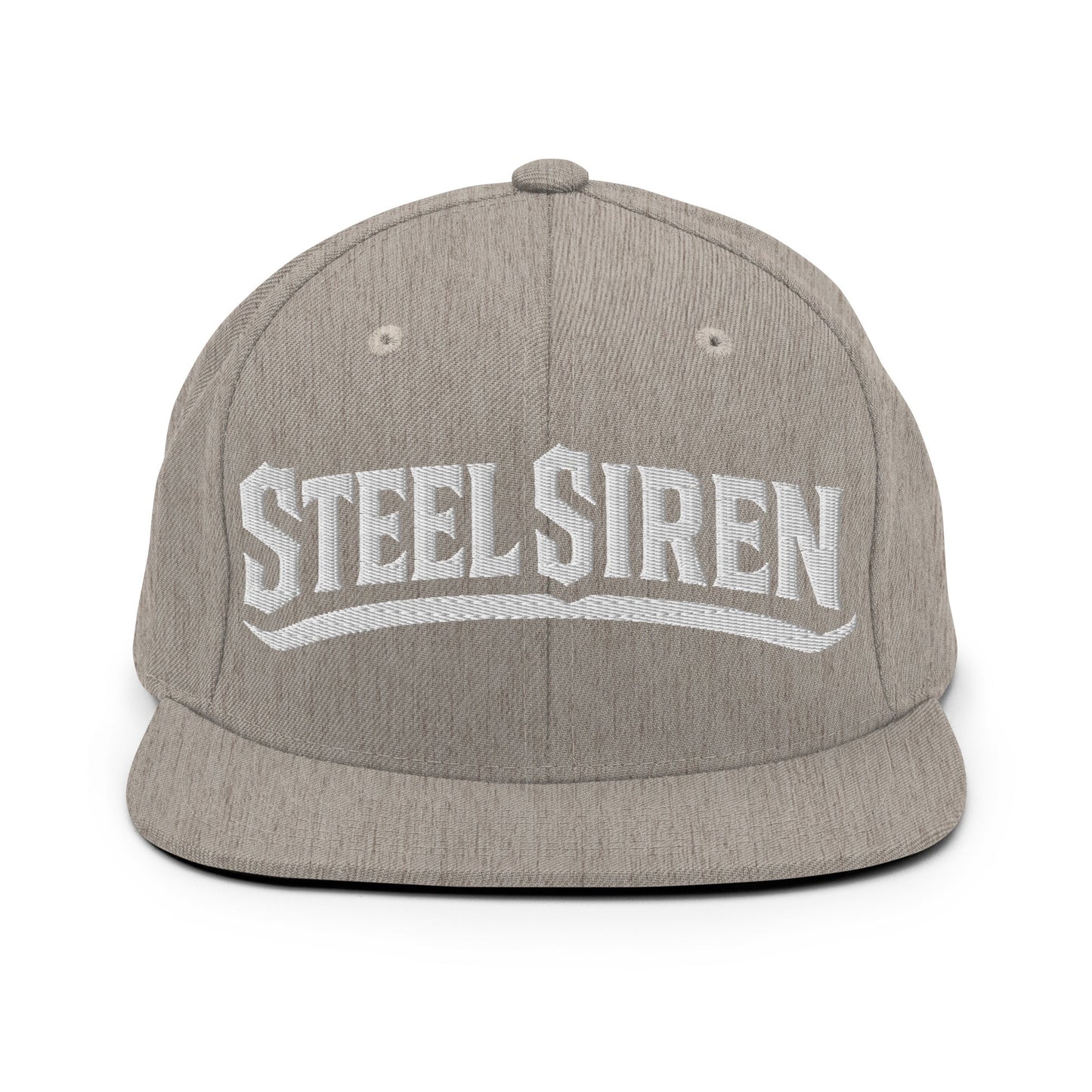 Snapback Hat | STEEL SIREN | Script Logo