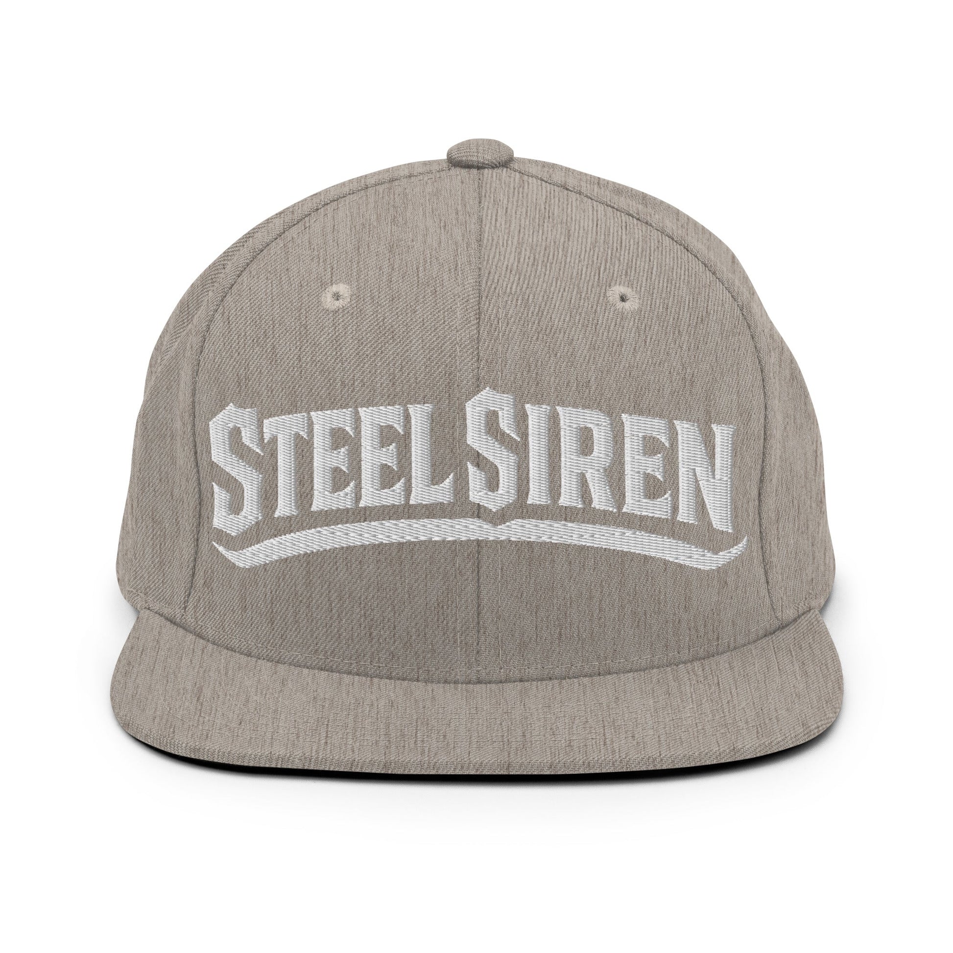 Snapback Hat | STEEL SIREN | Script Logo