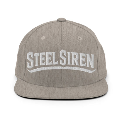 Snapback Hat | STEEL SIREN | Script Logo