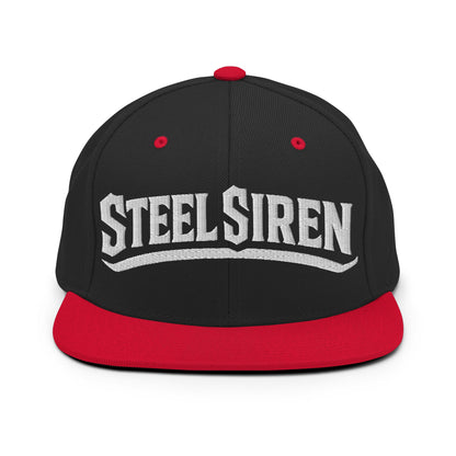 Snapback Hat | STEEL SIREN | Script Logo