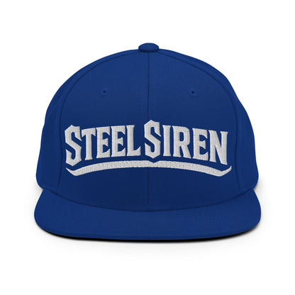 Snapback Hat | STEEL SIREN | Script Logo