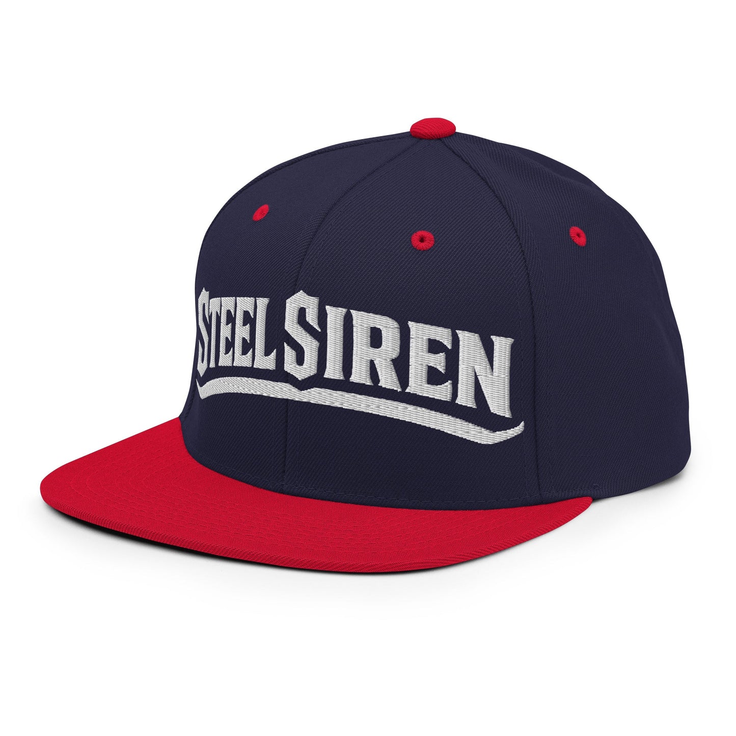 Snapback Hat | STEEL SIREN | Script Logo