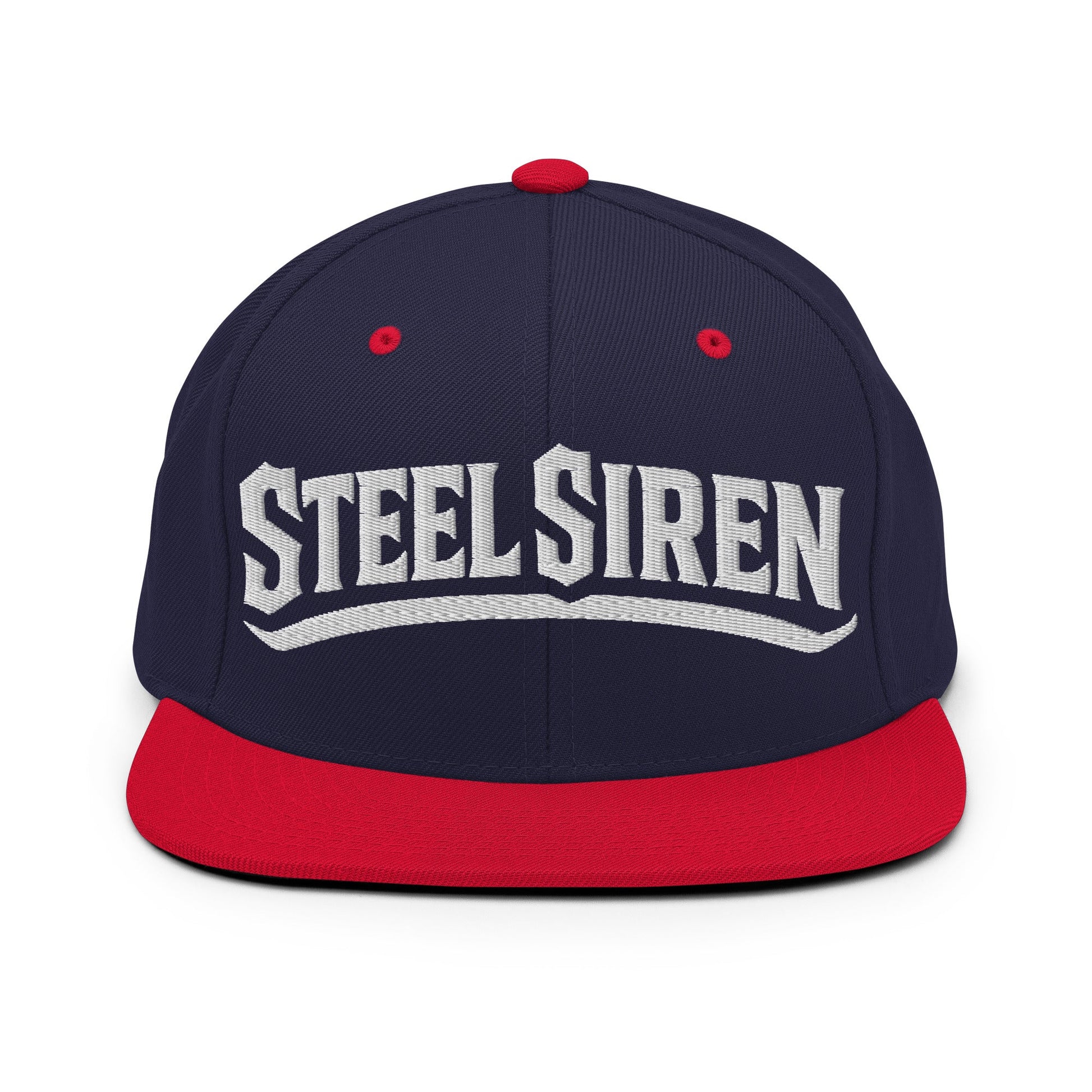 Snapback Hat | STEEL SIREN | Script Logo