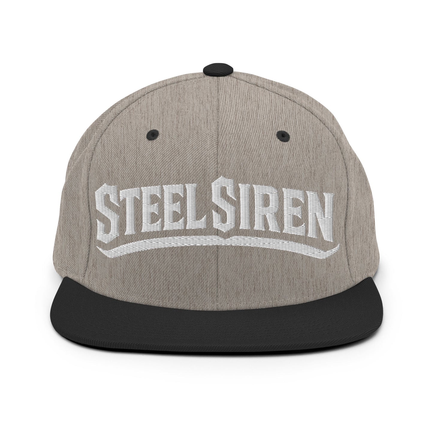 Snapback Hat | STEEL SIREN | Script Logo