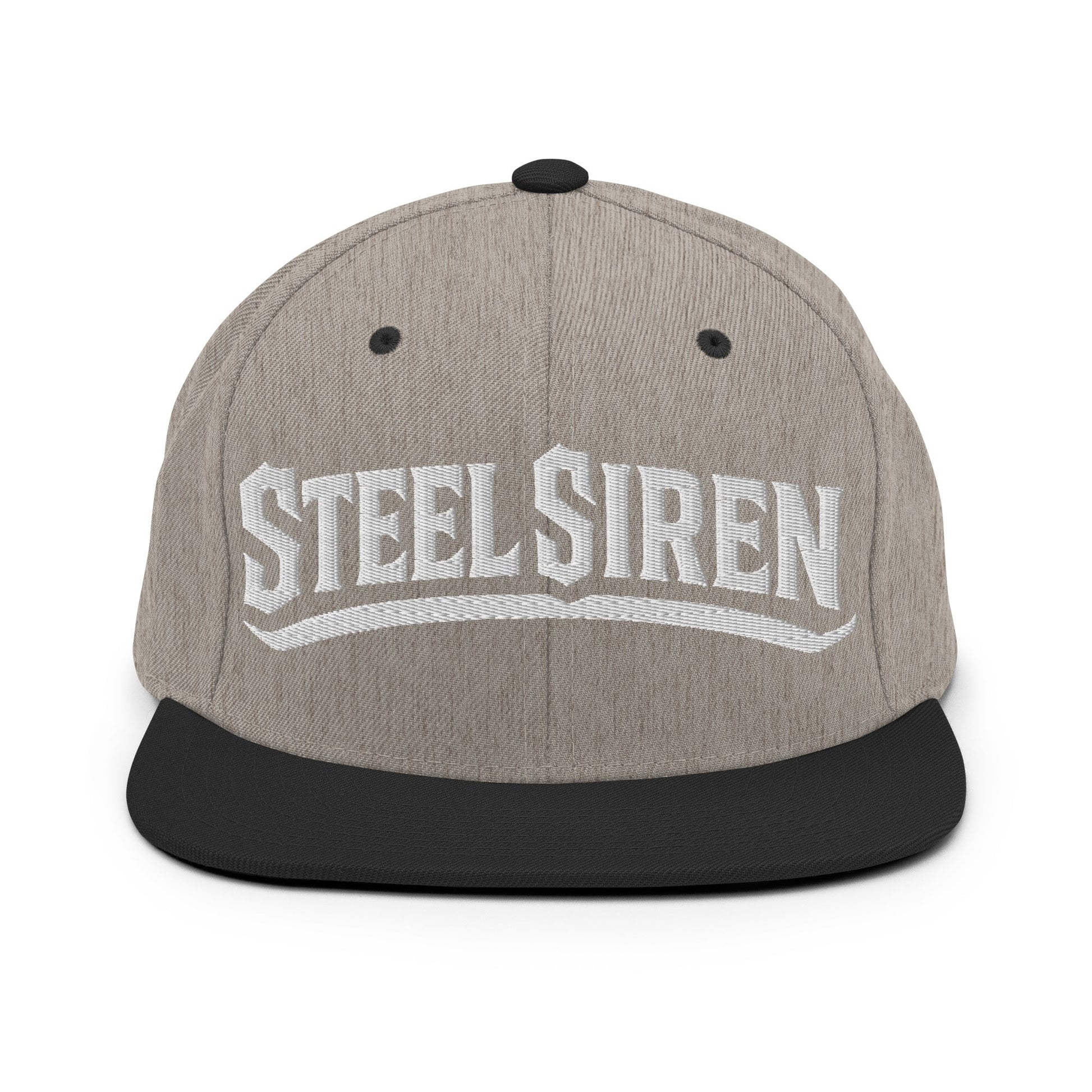 Snapback Hat | STEEL SIREN | Script Logo