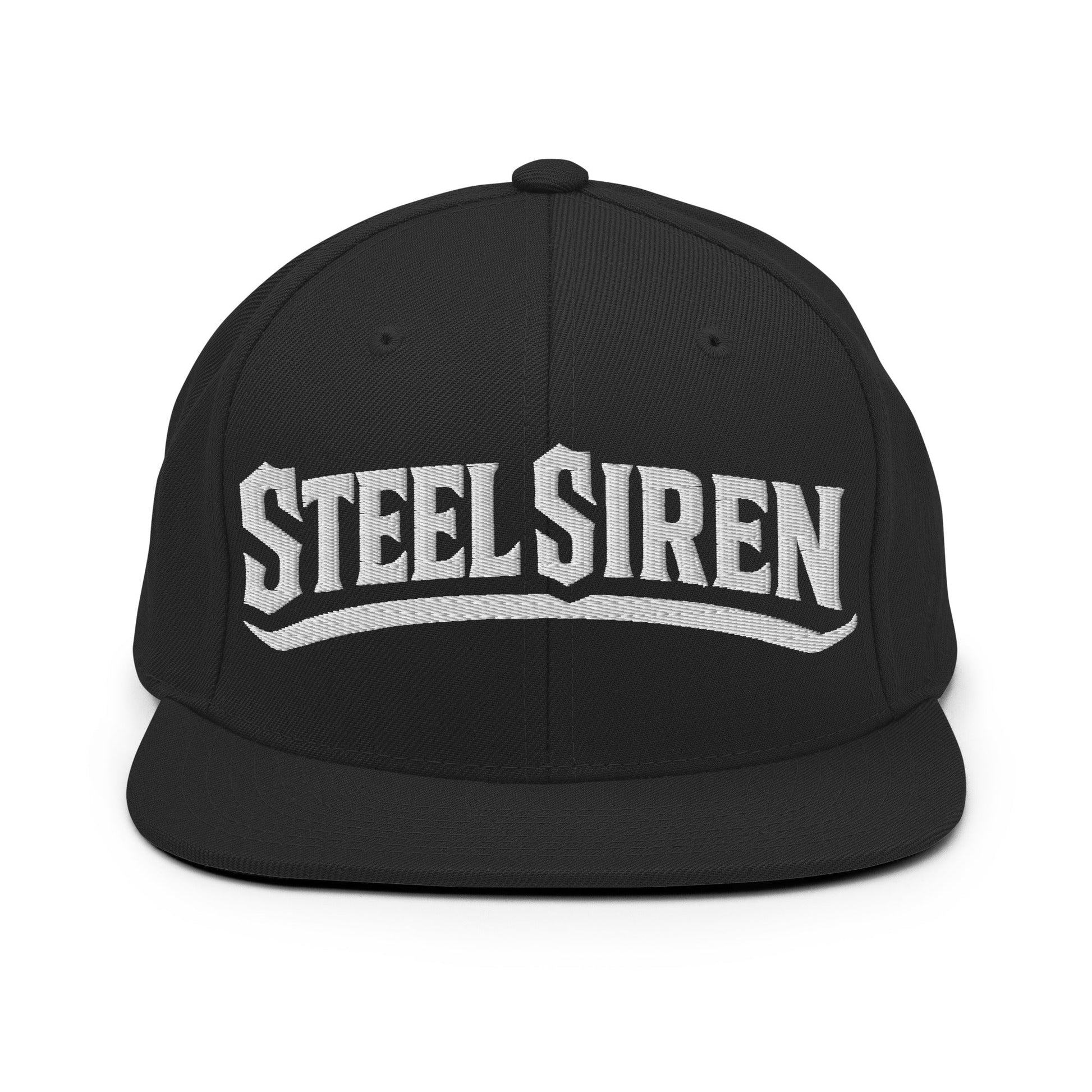 Snapback Hat | STEEL SIREN | Script Logo