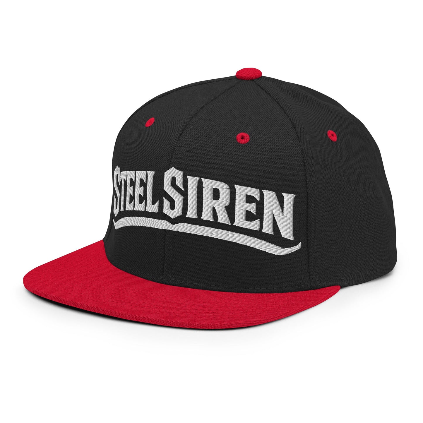Snapback Hat | STEEL SIREN | Script Logo