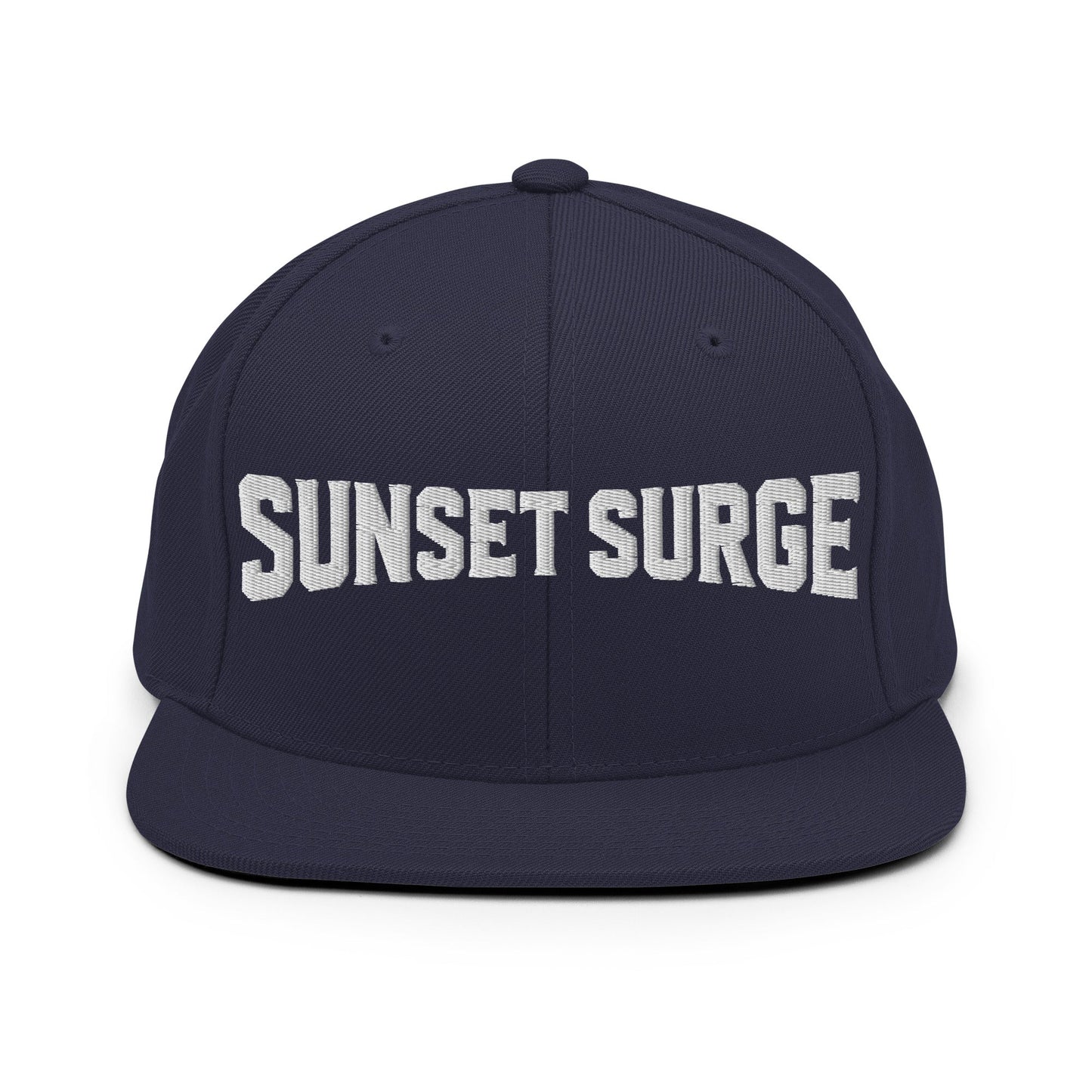 Snapback Hat | Sunset Surge All-Star Cheerleading | Crest Logo