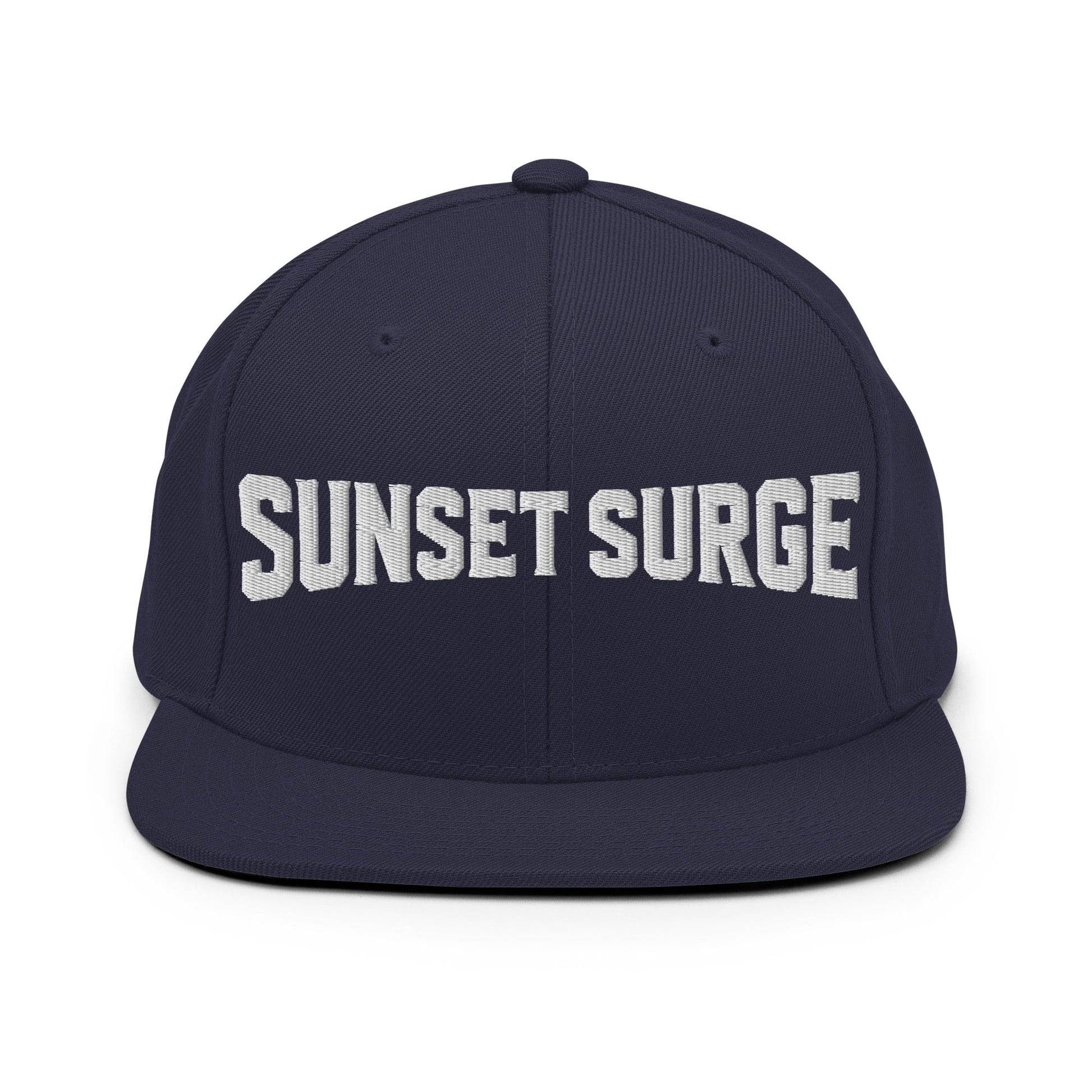 Snapback Hat | Sunset Surge All-Star Cheerleading | Crest Logo