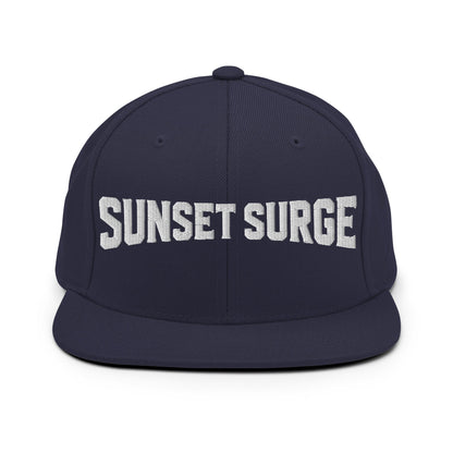 Snapback Hat | Sunset Surge All-Star Cheerleading | Crest Logo