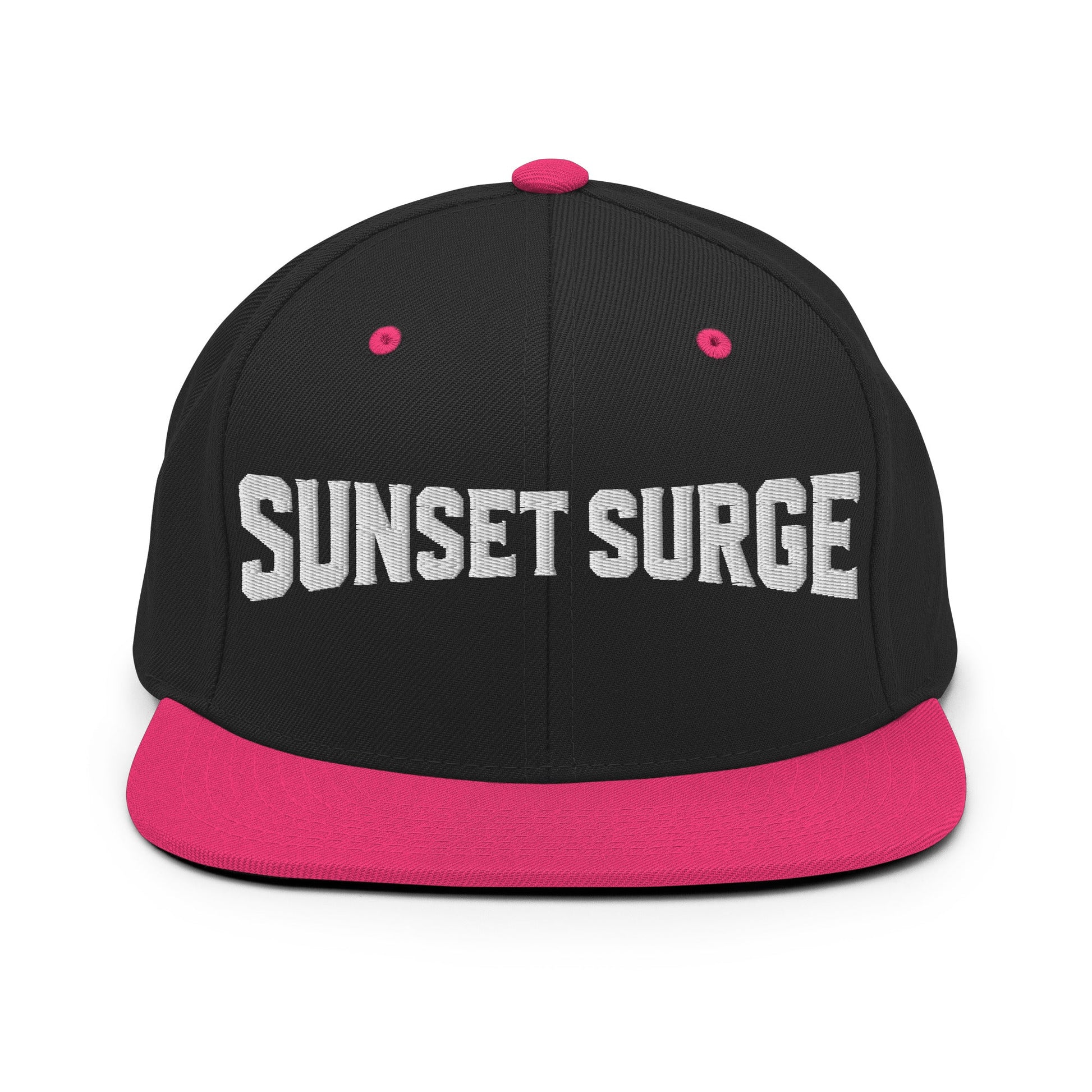 Snapback Hat | Sunset Surge All-Star Cheerleading | Crest Logo