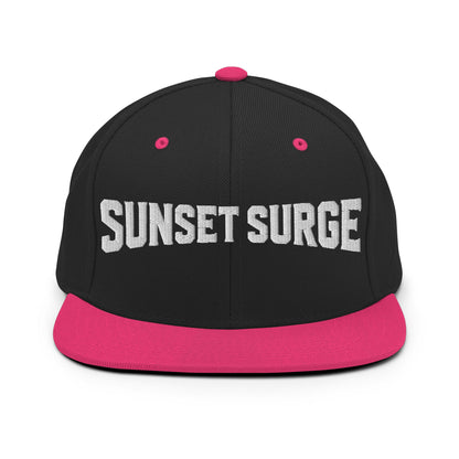 Snapback Hat | Sunset Surge All-Star Cheerleading | Crest Logo
