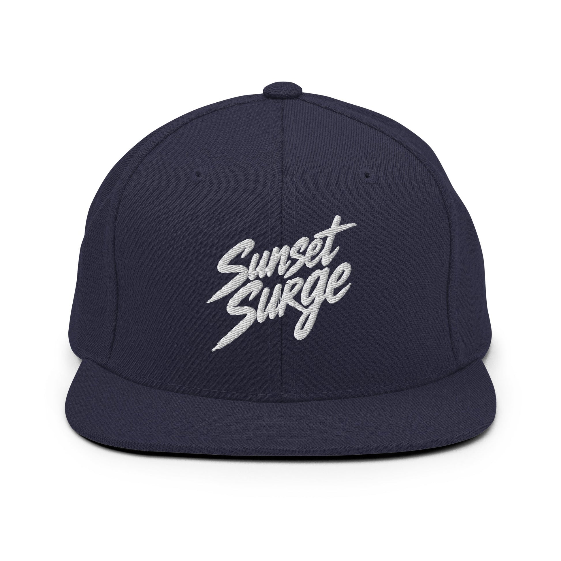 Snapback Hat | Sunset Surge All-Star Cheerleading | Neon Palm Cheer Logo