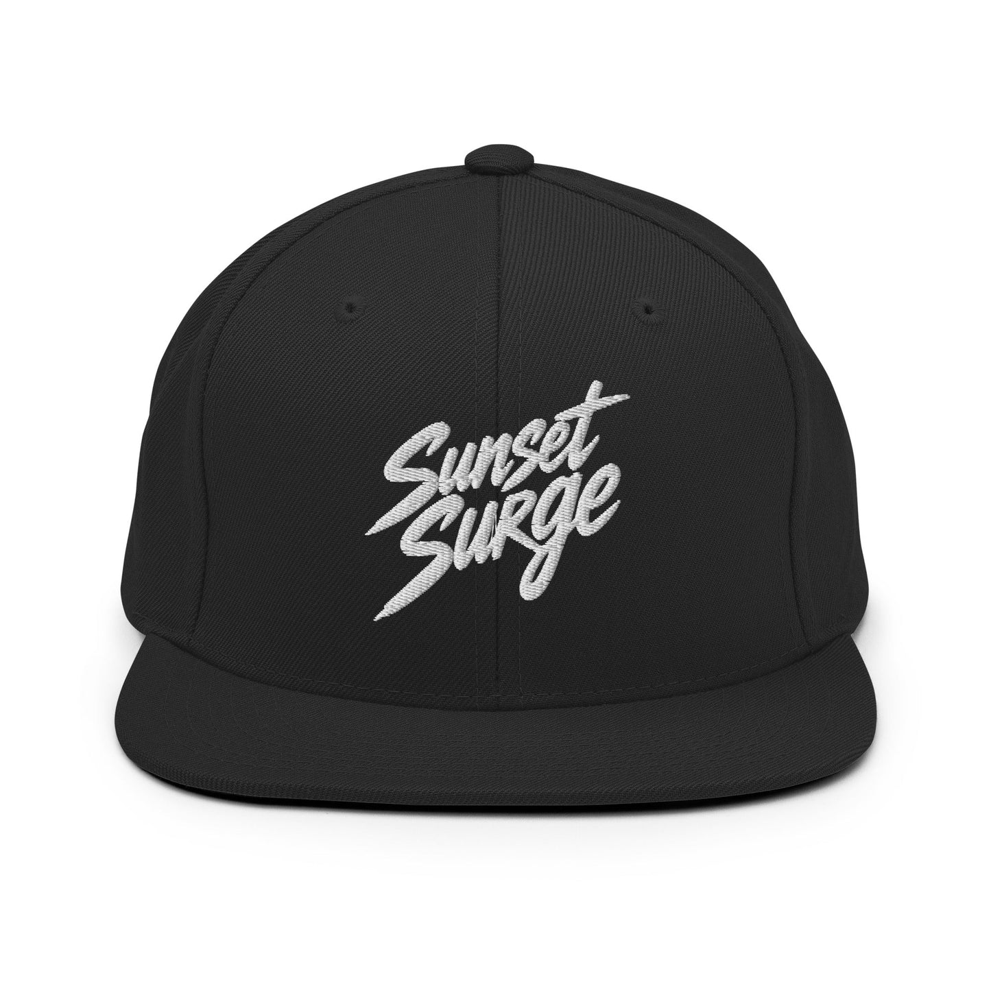 Snapback Hat | Sunset Surge All-Star Cheerleading | Neon Palm Cheer Logo