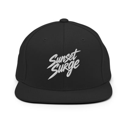 Snapback Hat | Sunset Surge All-Star Cheerleading | Neon Palm Cheer Logo