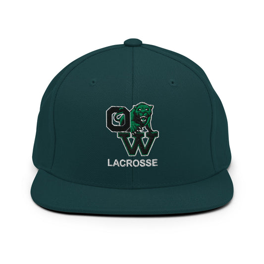 Snapback Hat | SUNY Old Westbury Women's Lacrosse | Alt Logo