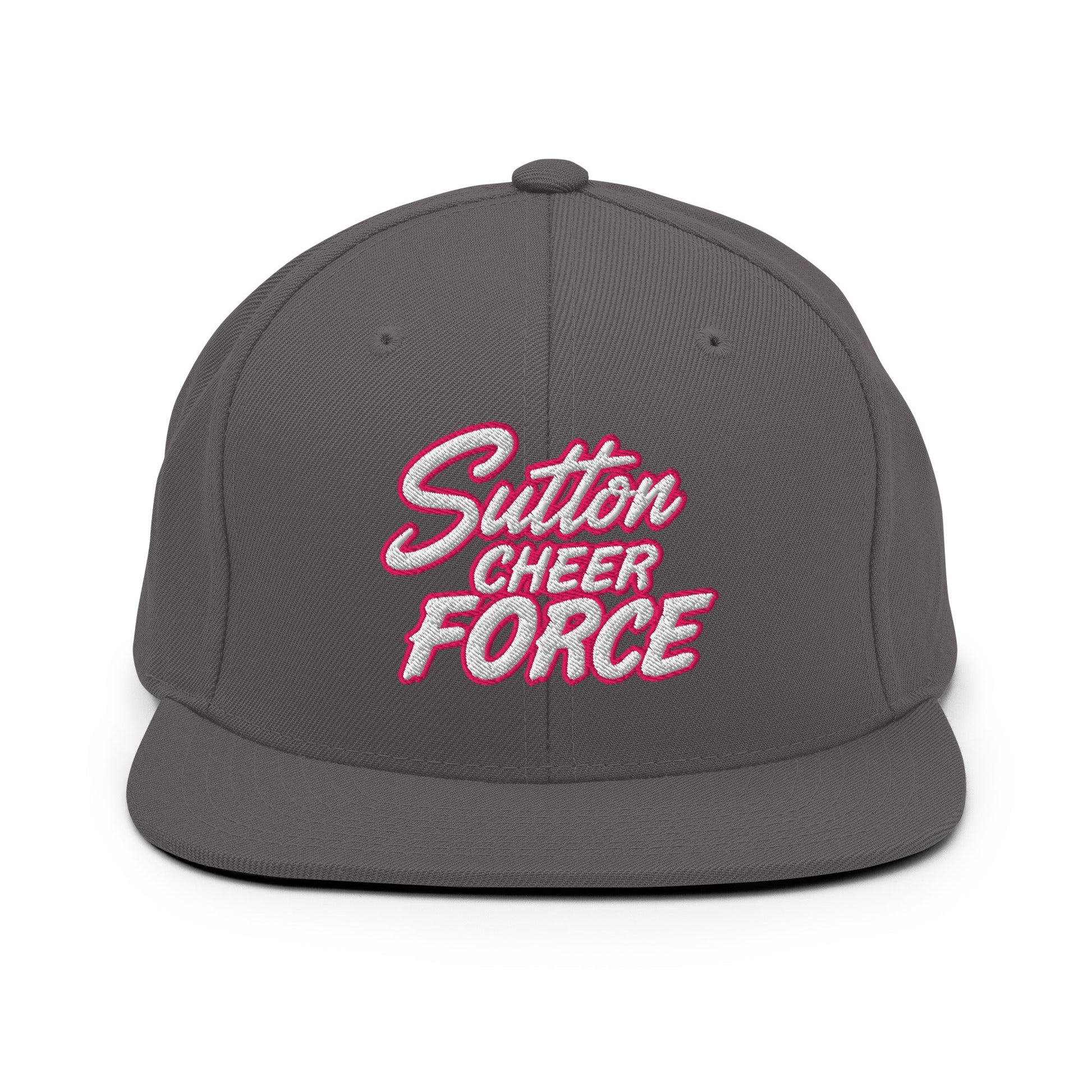 Snapback Hat | Sutton Cheer Force | Script Logo