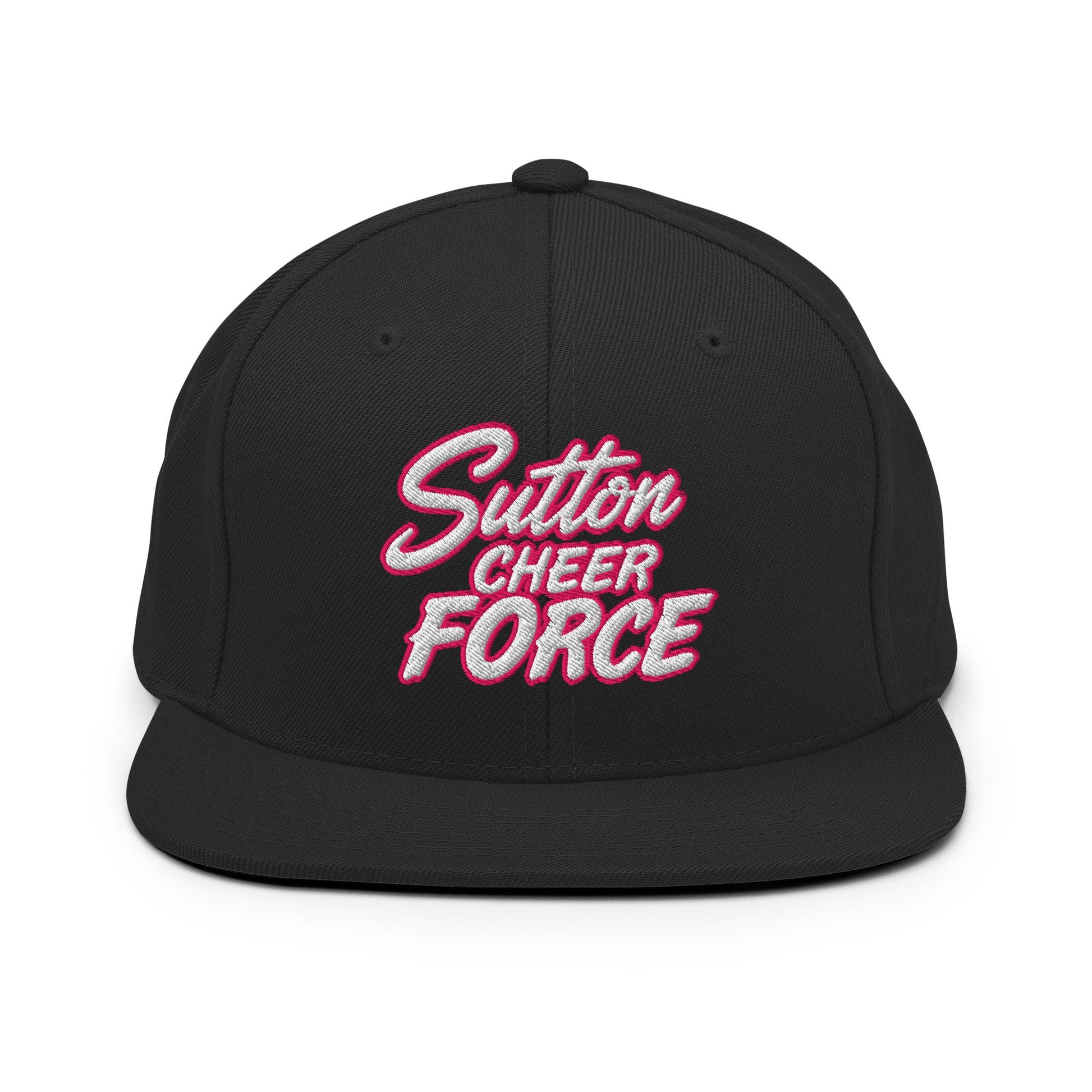 Snapback Hat | Sutton Cheer Force | Script Logo